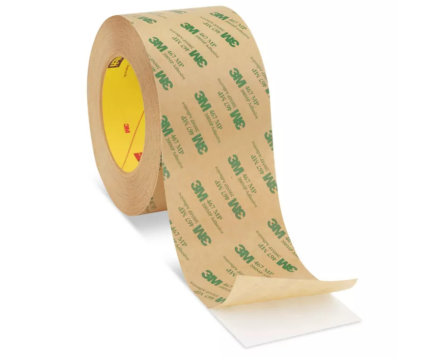 3M 9495LE Double Coated Polyester Film Tape 3" x 60 yds