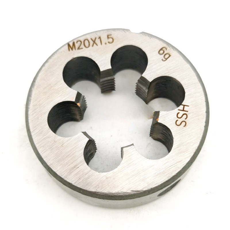 1pcs HSS High Speed Steel Right Hand Die M17/M18/M19/M20/M22 Threading Tool
