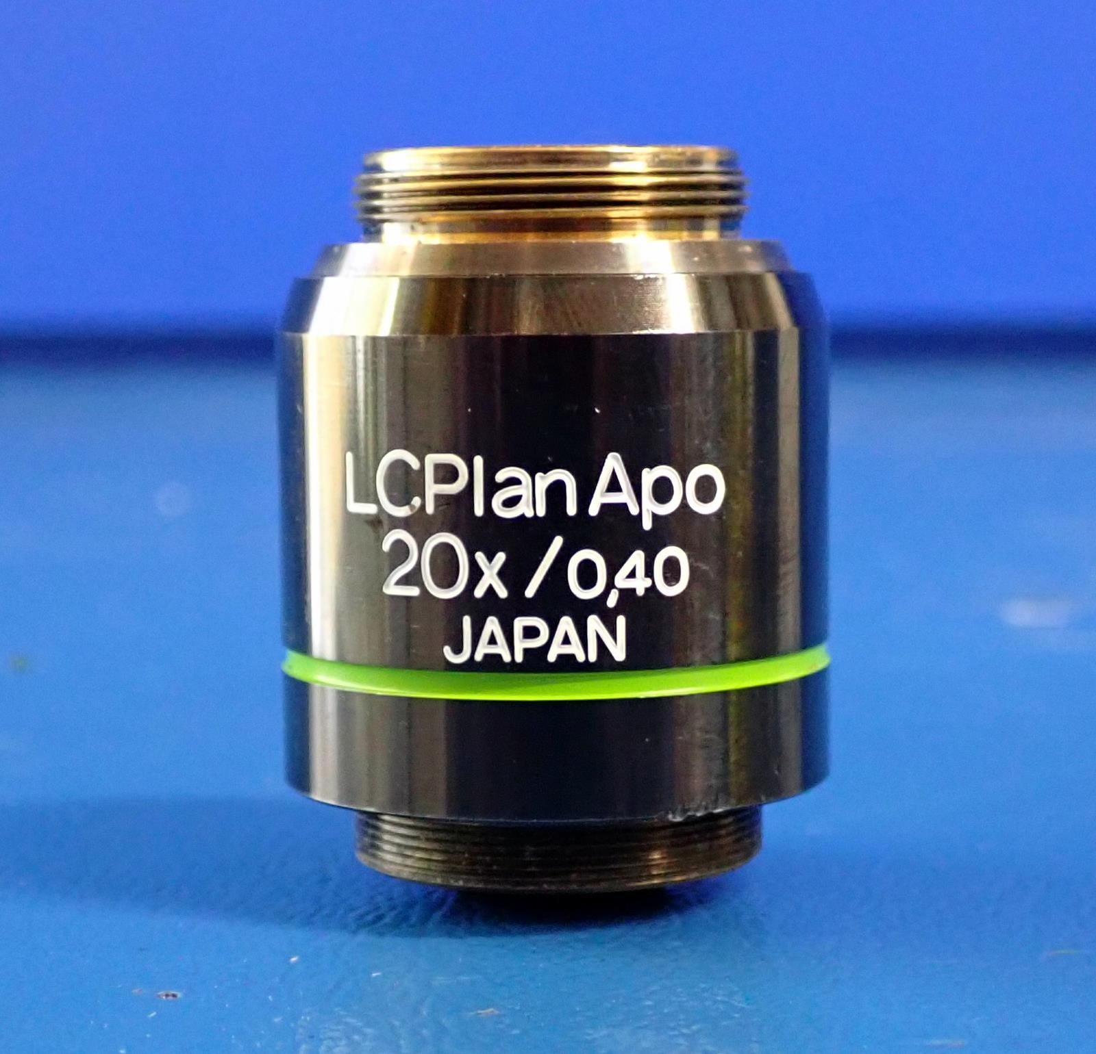 OLYMPUS LCPLAN APO Microscope Objective 20x/0.40 Infinity/