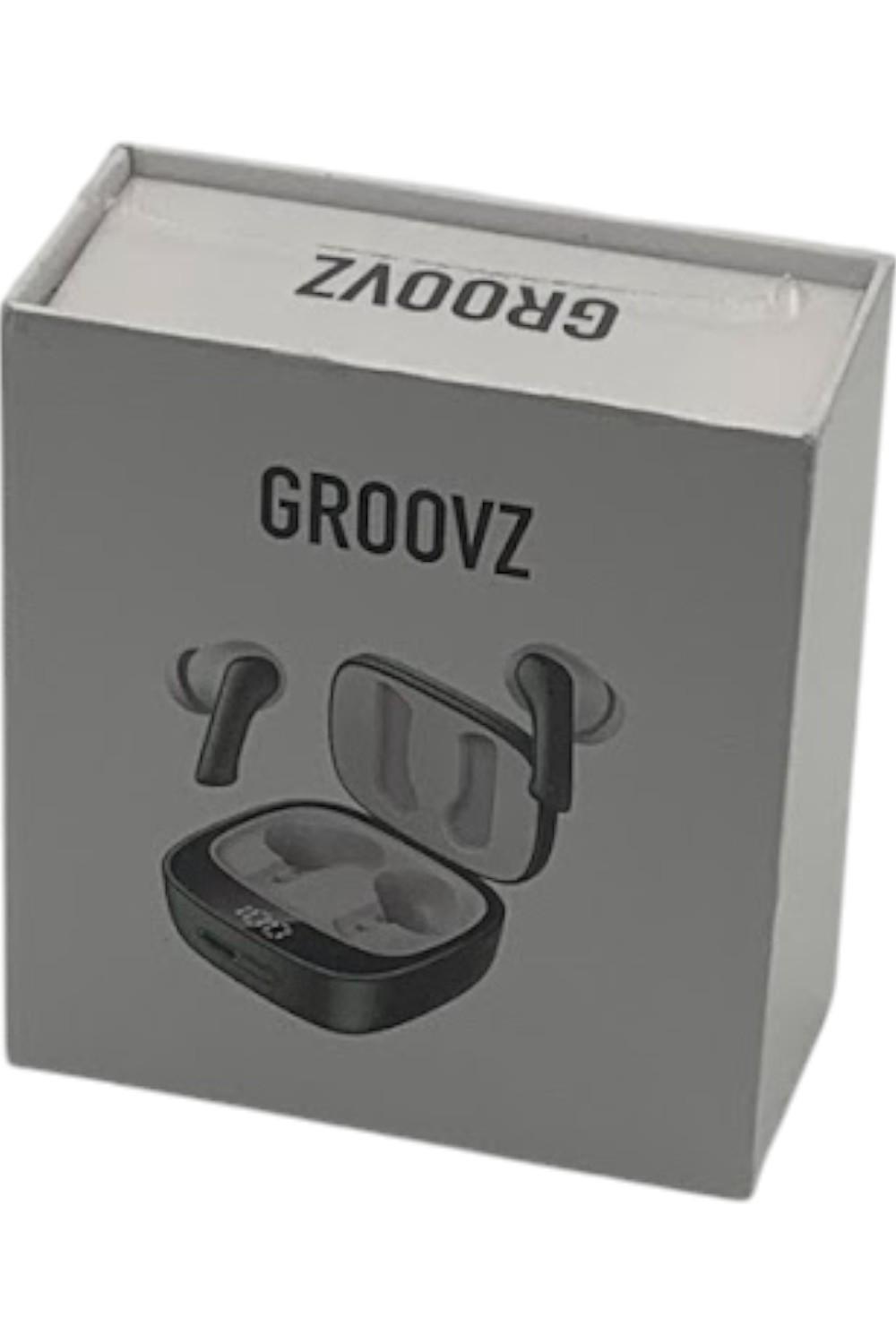 Groovz True Wireless In-Ear Earbuds with Charging Case