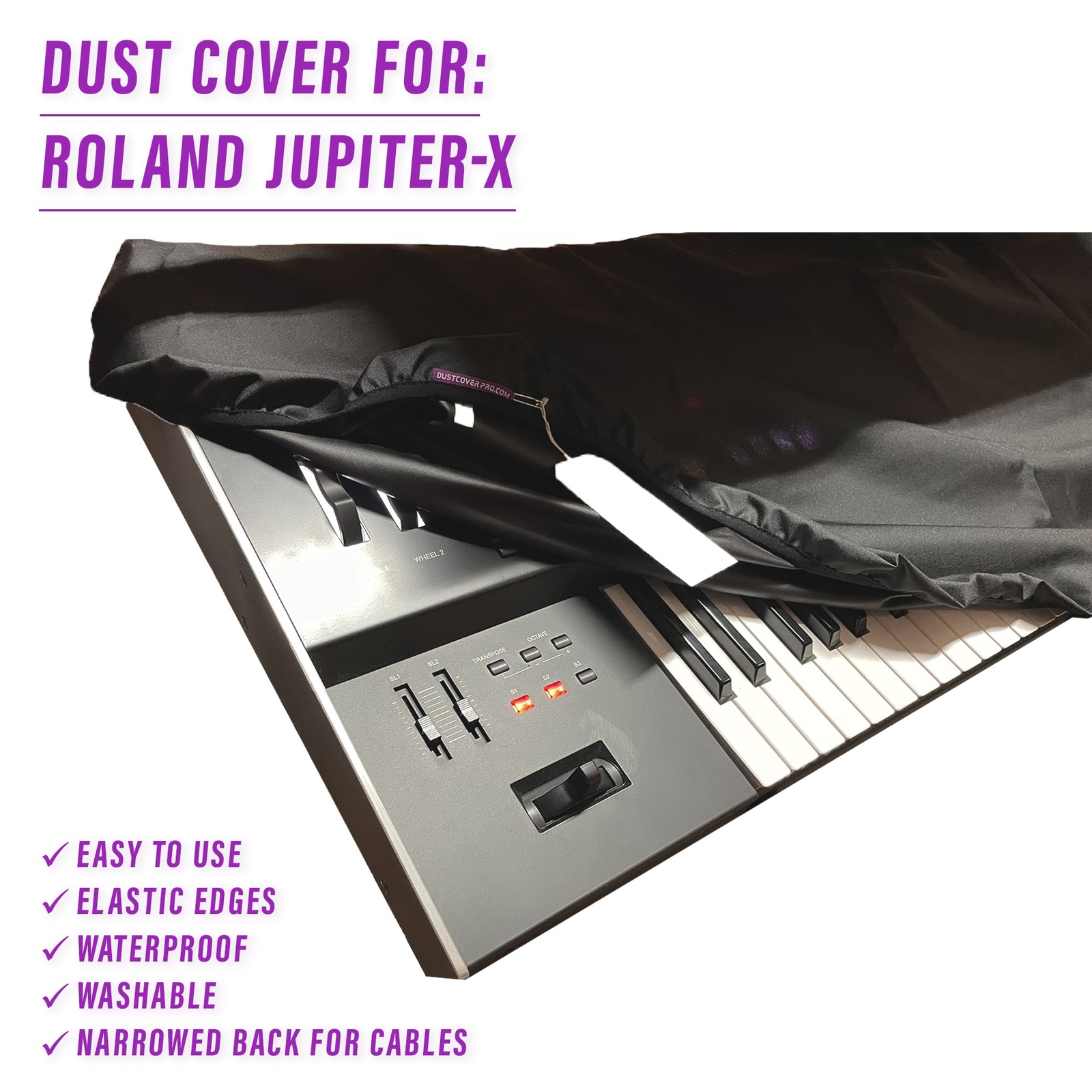 DUST COVER for Roland Jupiter-X