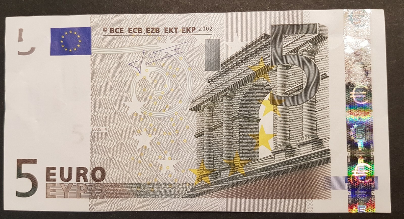 Netherlands (P) - Banknote - 5 Euro 2002 E009H4   - Signature TRICHET