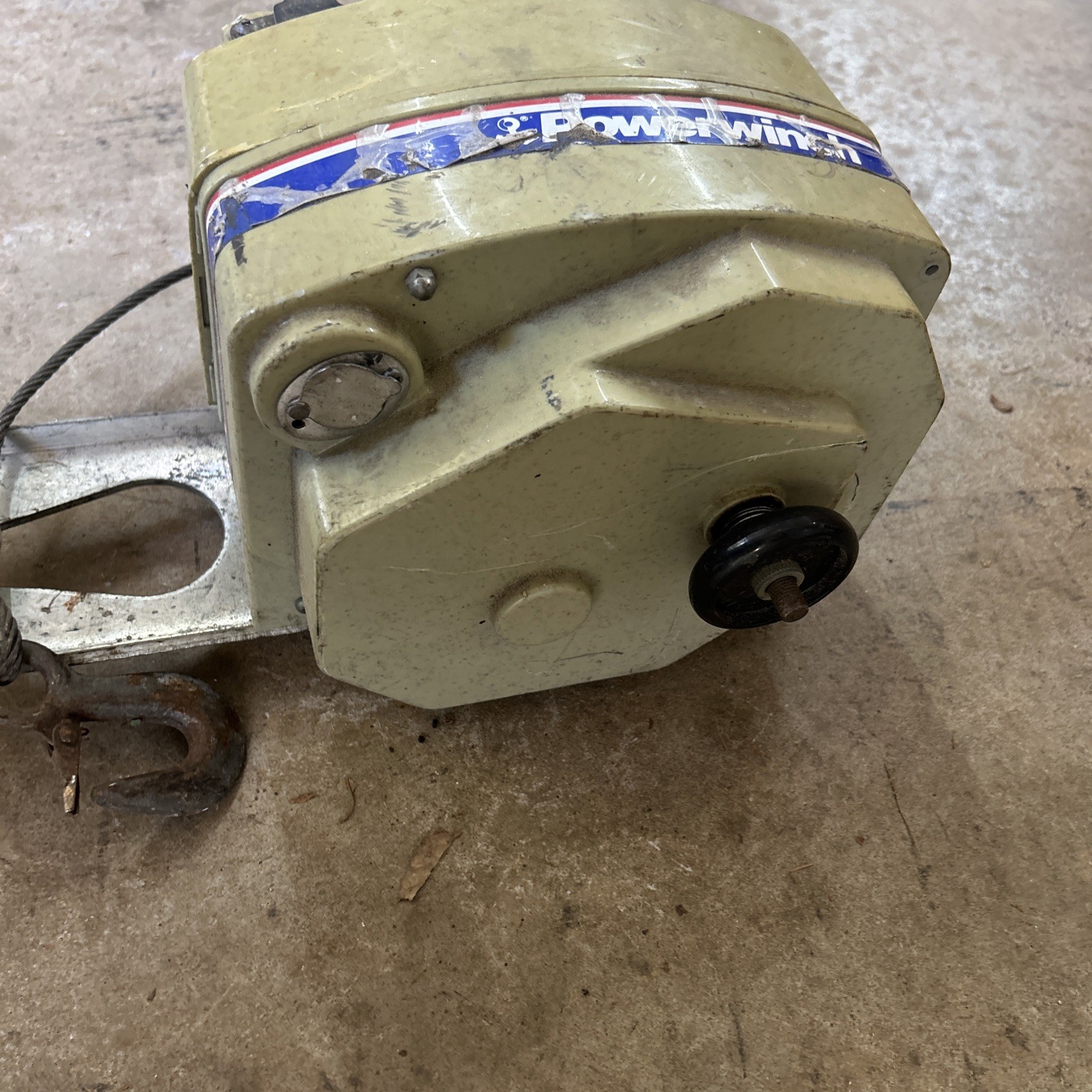 POWERWINCH VR192 Electric Boat Winch 3500 LB Single Line Pull (UNTESTED)
