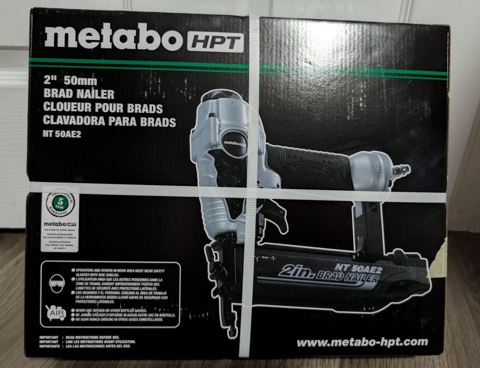Metabo HPT NT50AE2M 18-Ga 2" Brad Nailer New