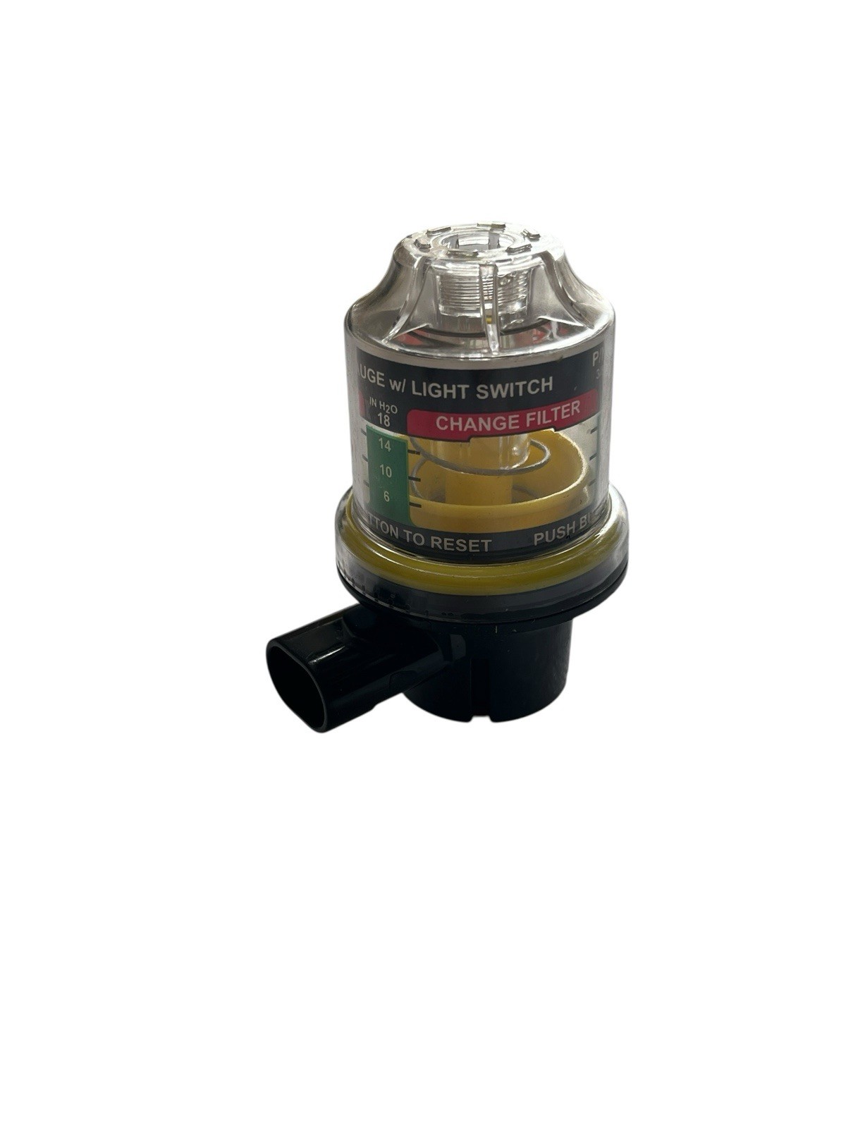 Freightliner Gauge - Indicator, Air Restrainer With Light Switch, 22-73303-001