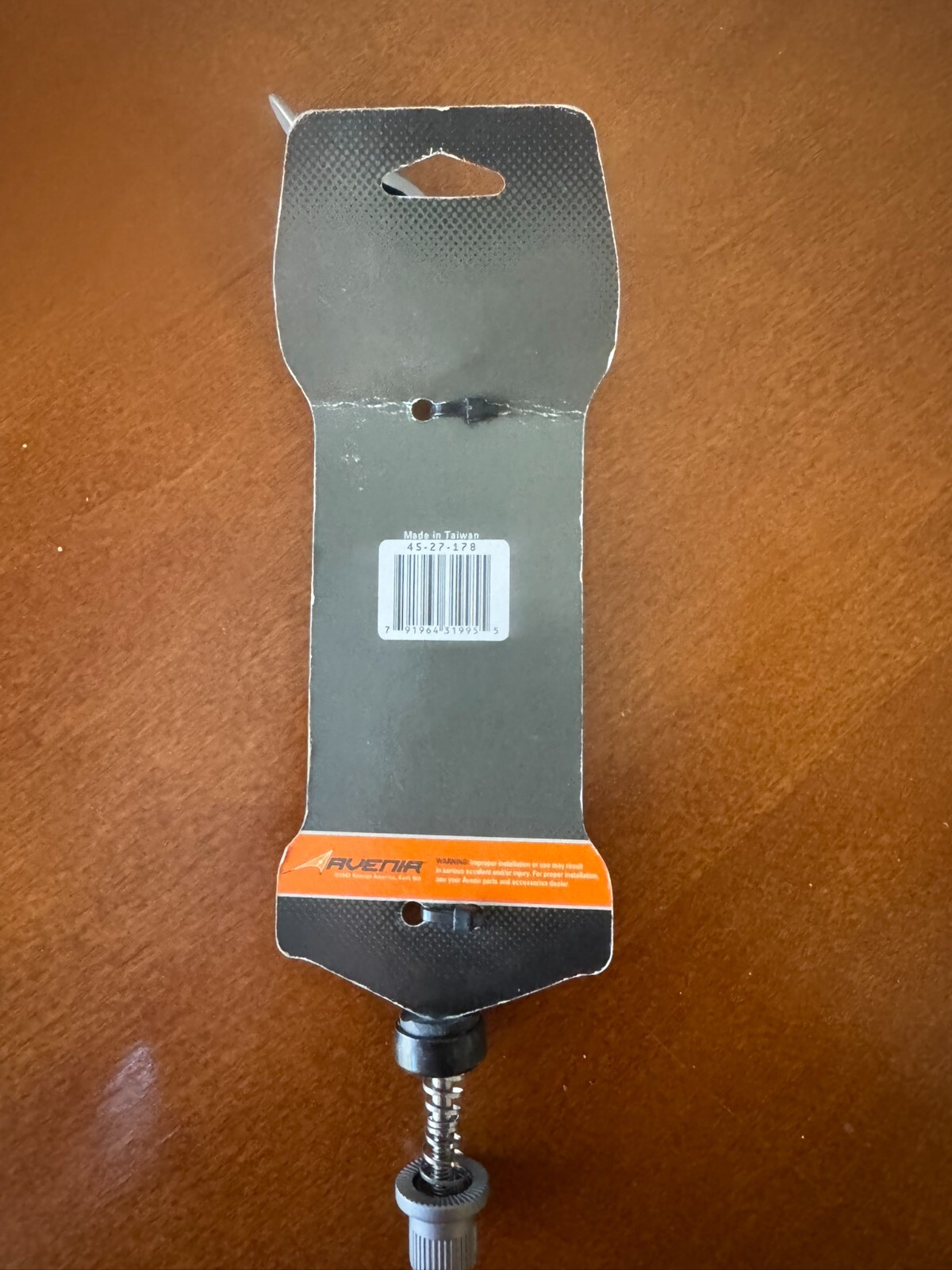 Avenir Rear Quick Release Skewer - For 127mm Axles - Gray