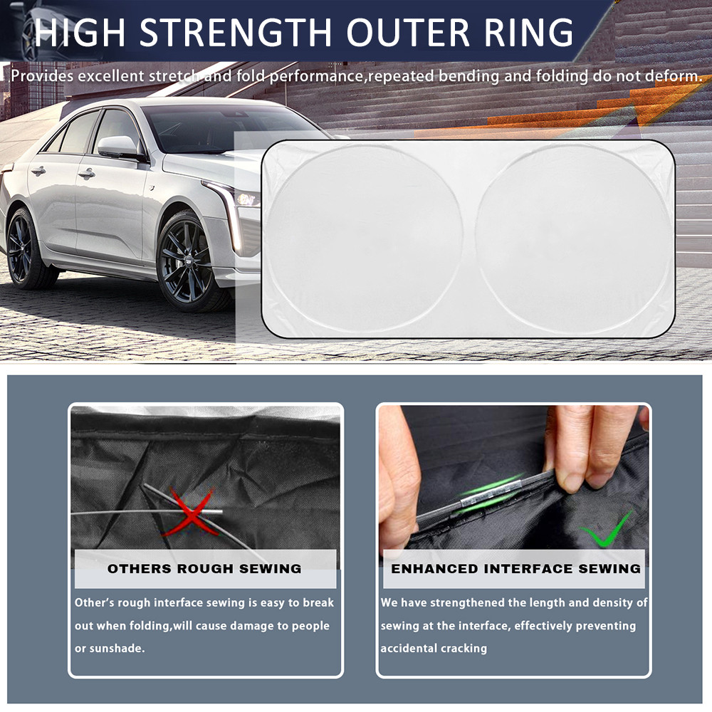 For Nissan Accessory Car Windshield Sun Shade Reflective UV Window Cover Visor
