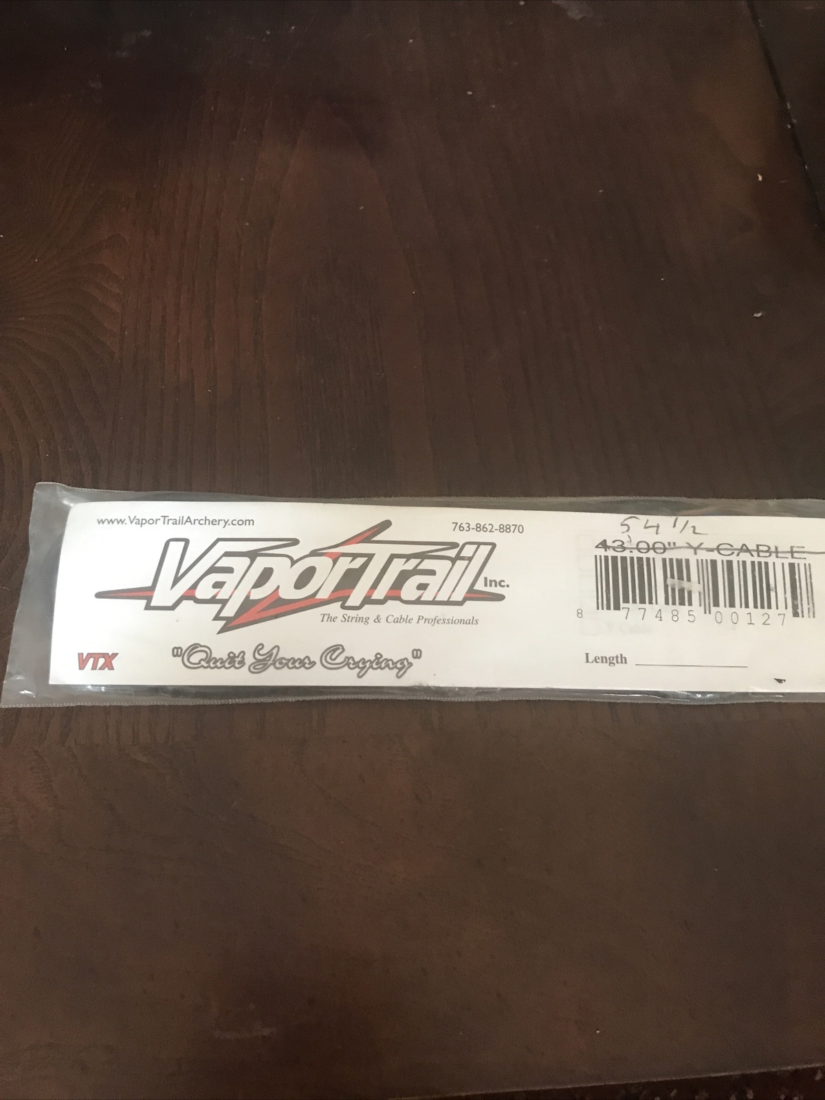 Vaportrail Quit Your Crying 54 1/2