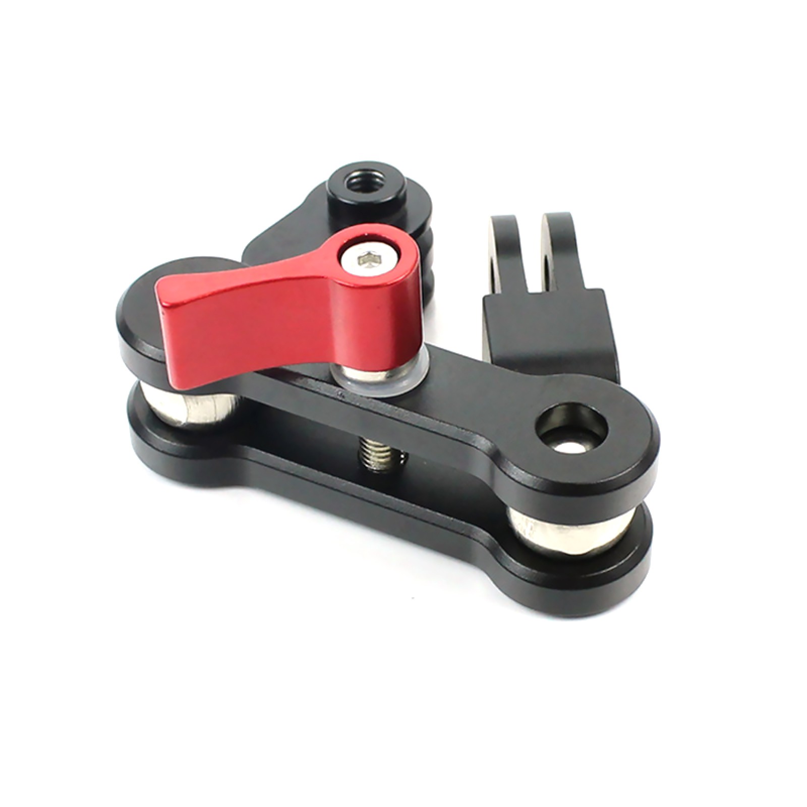360° Swivel Arm Al Alloy Rotary Ball Head Adapter for GoPro DJI OSMO Camera
