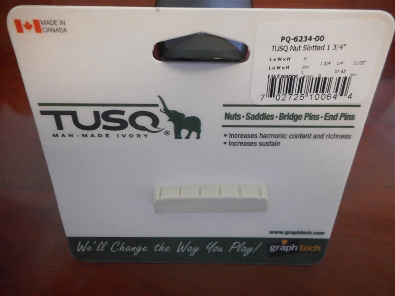 NEW Graph Tech PQ-6234-00 1-3/4" Slotted Nut - TUSQ