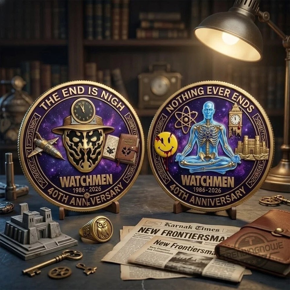 Watchmen 40th Anniversary Limited Edition Commemorative Coin 2026
