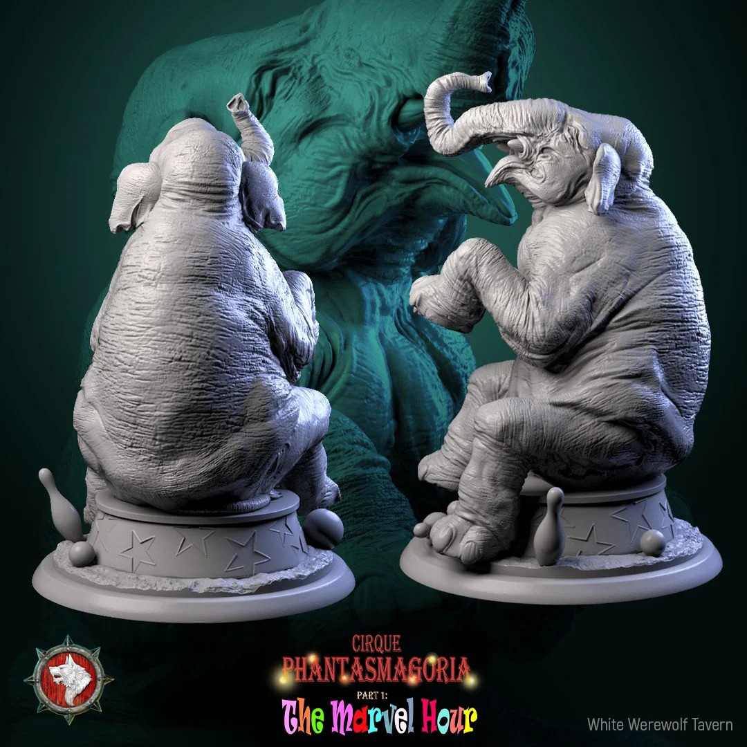 Marvelous Mammoths - Resin Tabletop Miniature