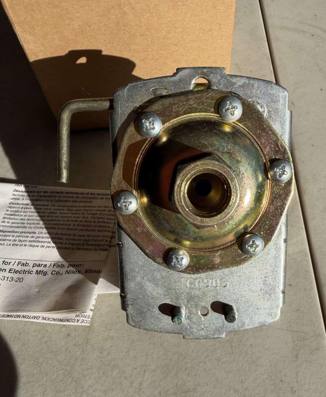 Dayton 2YCH6 Pressure Switch