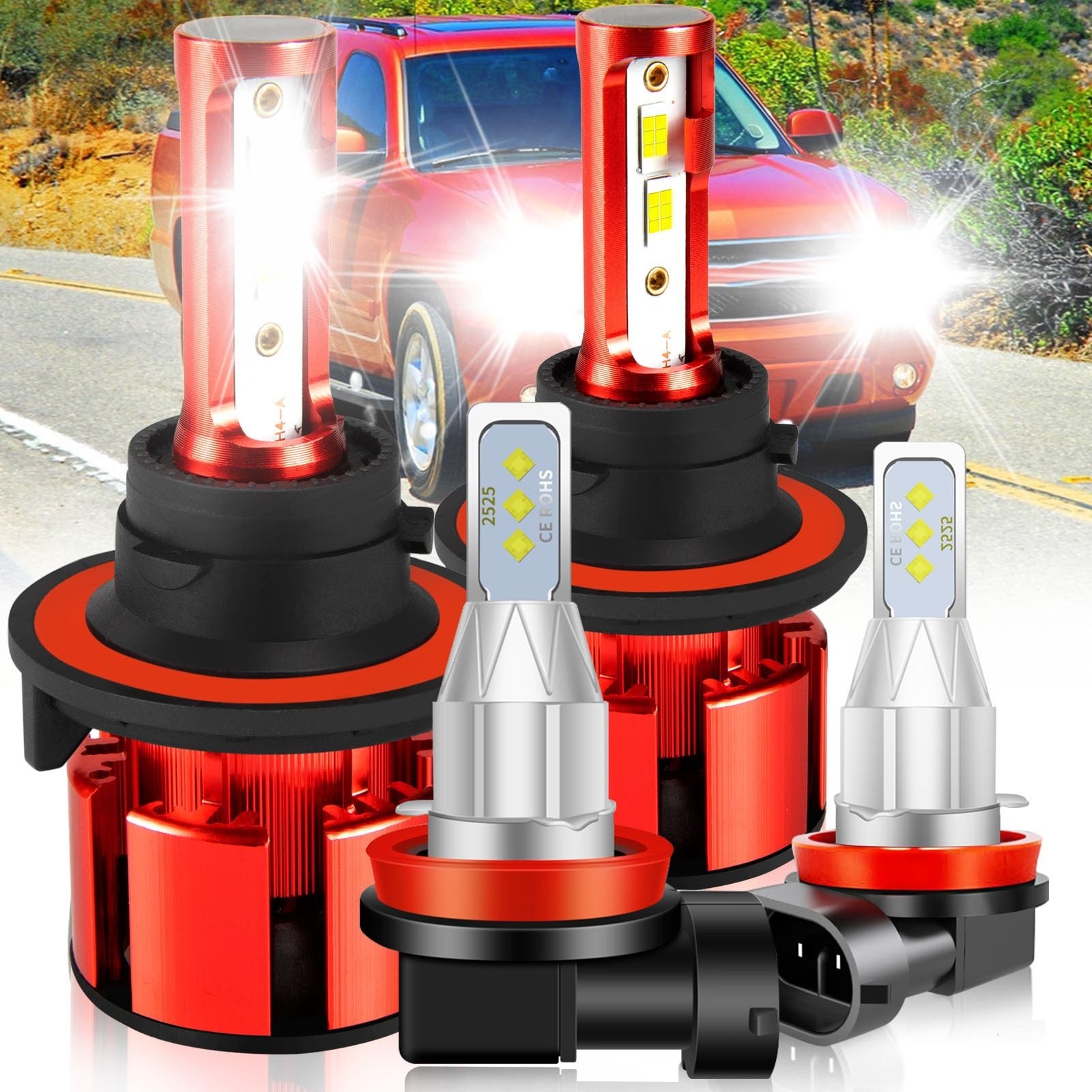 For Chevrolet Chevy Cruze 2011-2015 Light Bulbs, IP68 Waterproof, 800% Bright...