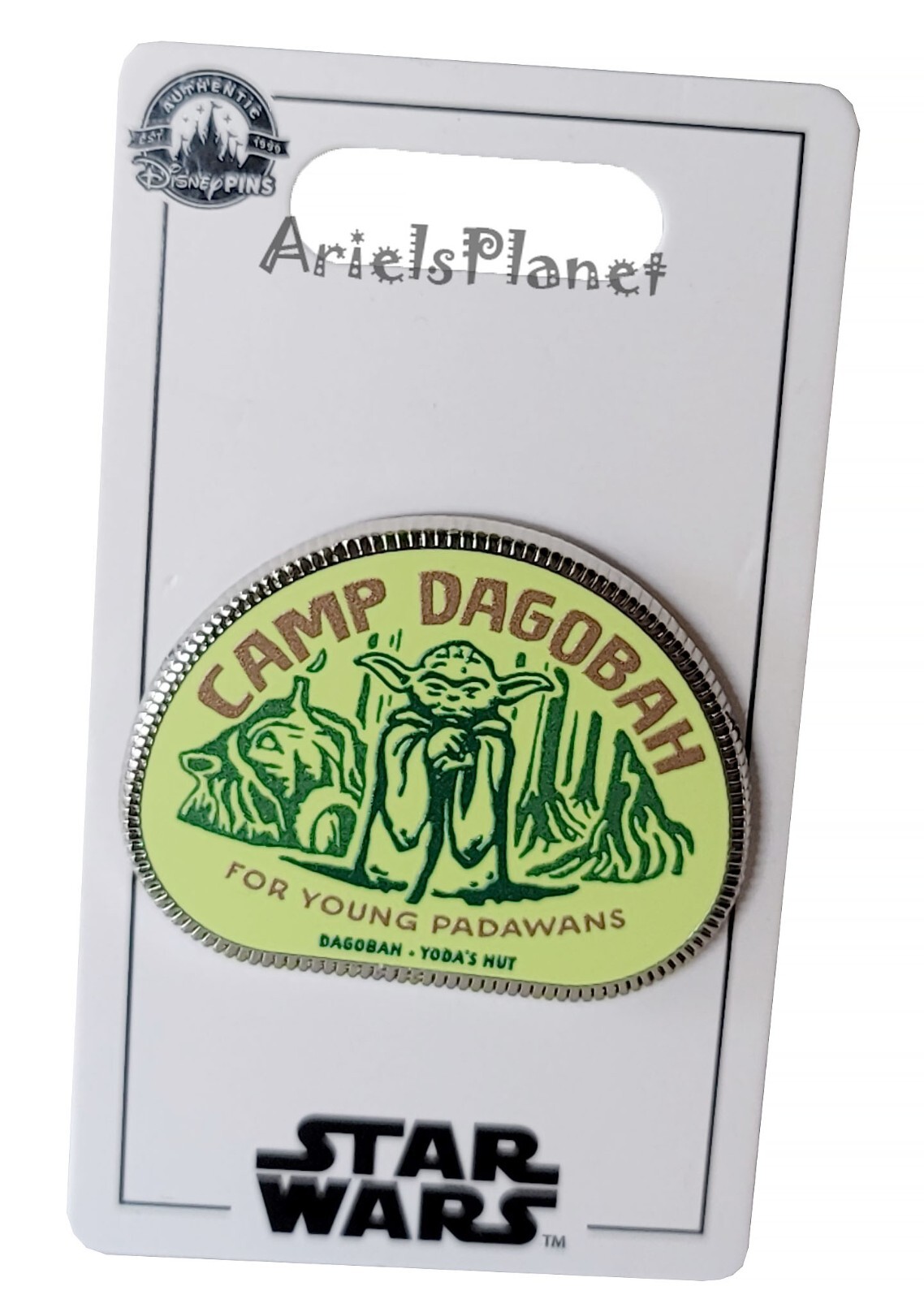 Disney Parks Star Wars Yoda Camp Dagobah for Young Padawans Pin