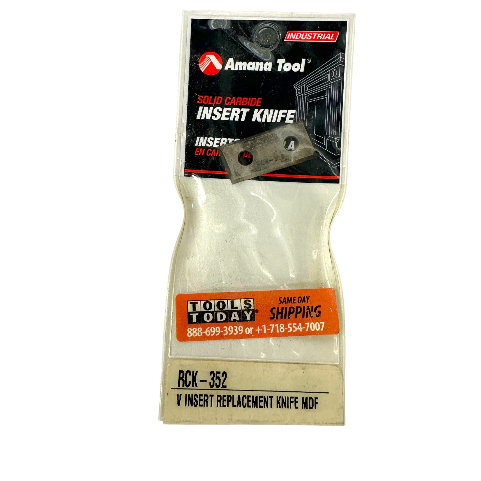 Amana Tool RCK-352 V Insert Replacement Knife MDF