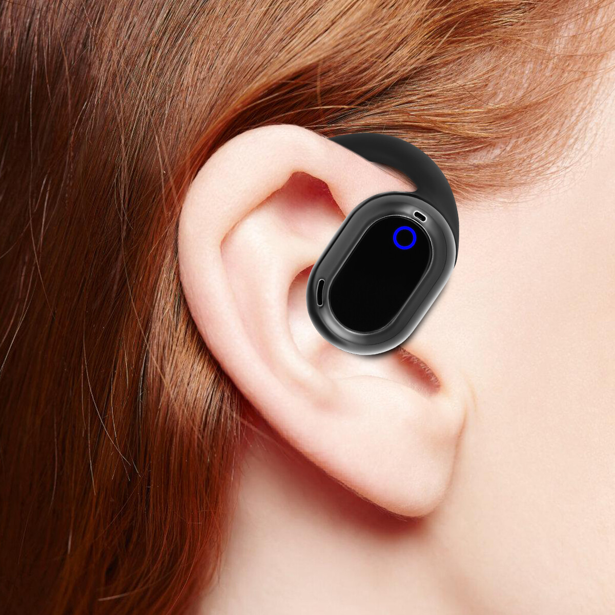 Wireless True Bone Conduction Headphones Wireless Headset Earbuds Bluetooth V5.3