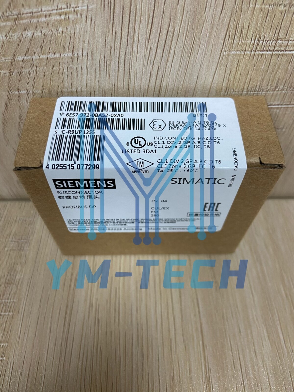 SIEMENS 6ES7 972-0BA52-0XA0 Connector New One Free Ship 6ES7972-0BA52-0XA0