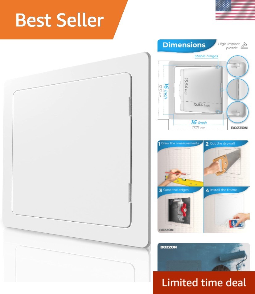 16x16 Waterproof Drywall Access Panel - Efficient Plumbing & Electrical Access
