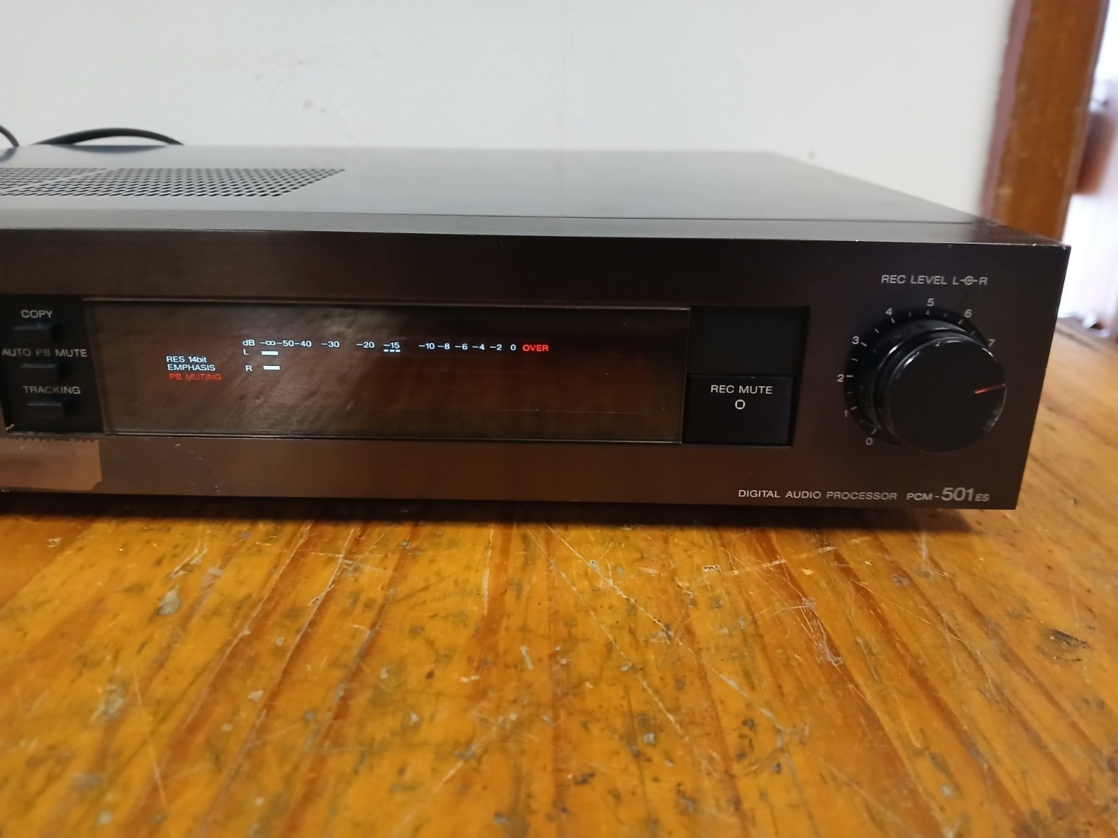 Sony PCM 501 ES Digital Audio Processor A to D