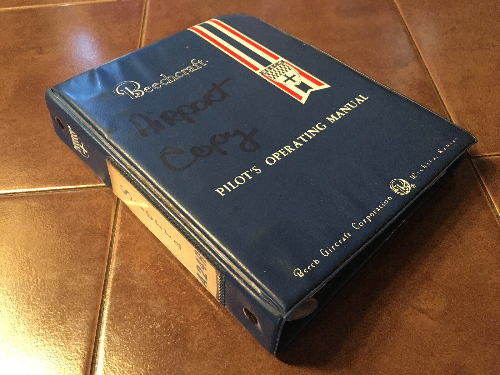 Beechcraft Sierra A24R Pilot's Operating Manual
