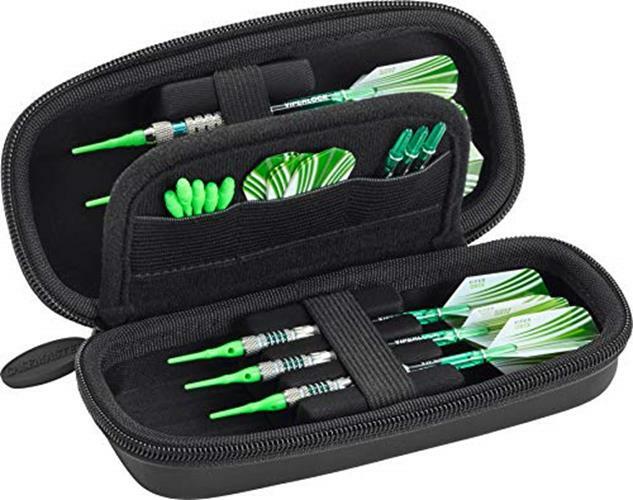 Casemaster Sentry Dart Case Slim EVA Shell for Steel and Soft Tip Darts, Hold