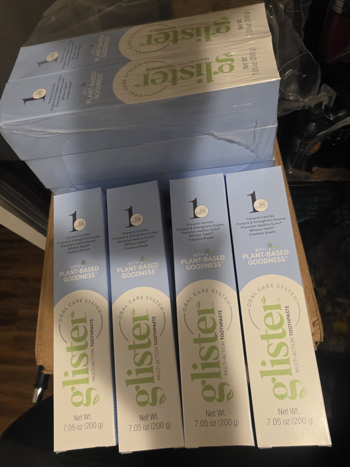 Amway Glister Toothpaste 6 packs 50g