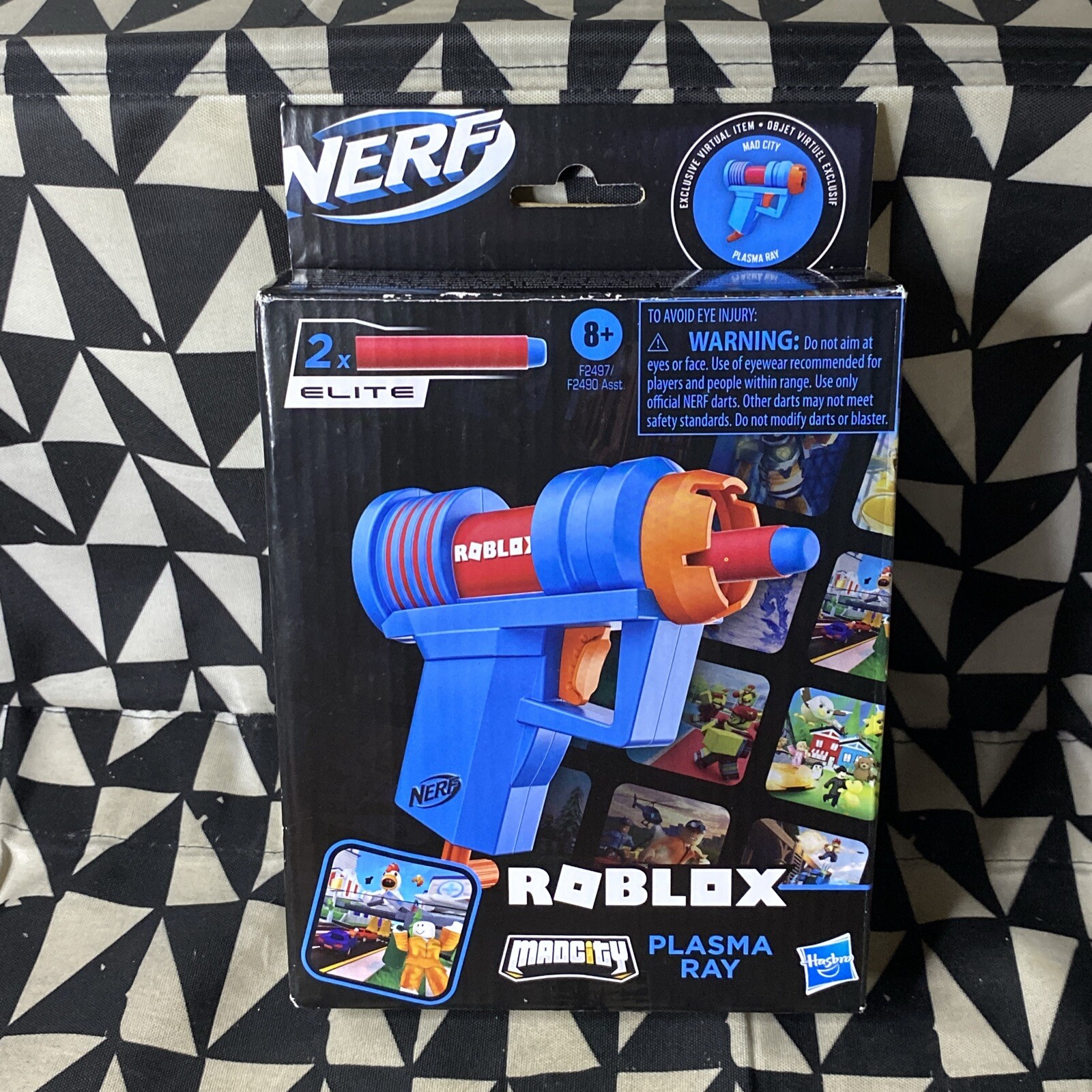 NERF Roblox Microshots Mad City: Plasma Ray Blaster Read Description