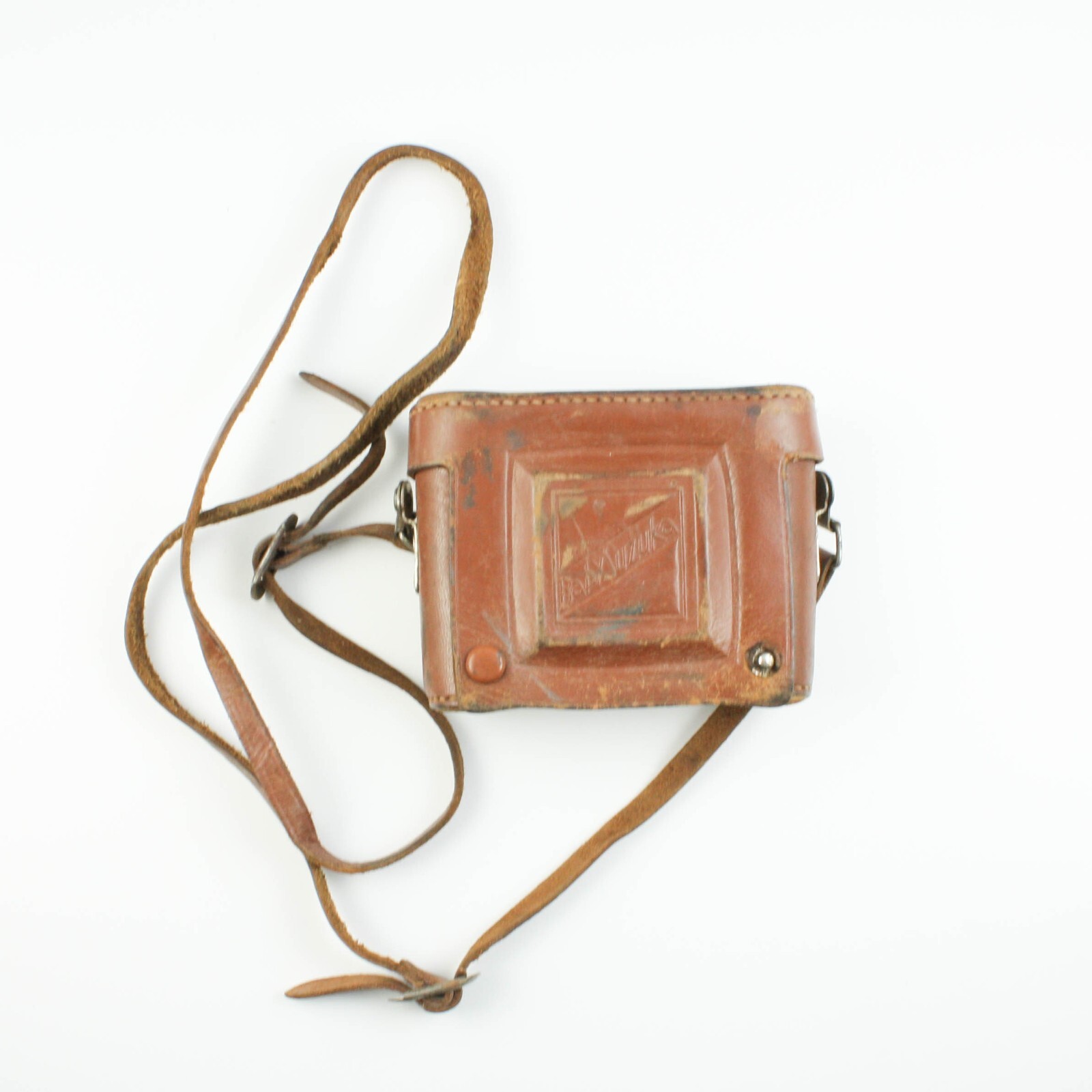 Baby Suzuka - Leather Camera Case - Vintage Slip-On Camera Cover
