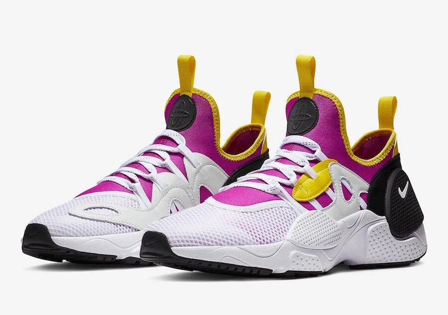 Nike Air Huarache Edge TXT QS Magenta Neon Yellow (BQ5206-500)