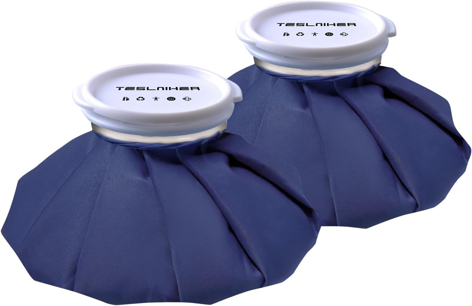 Ice Pack for Injuries Reusable, Hot Cold Therapy, No-Leak Elastic Breathable