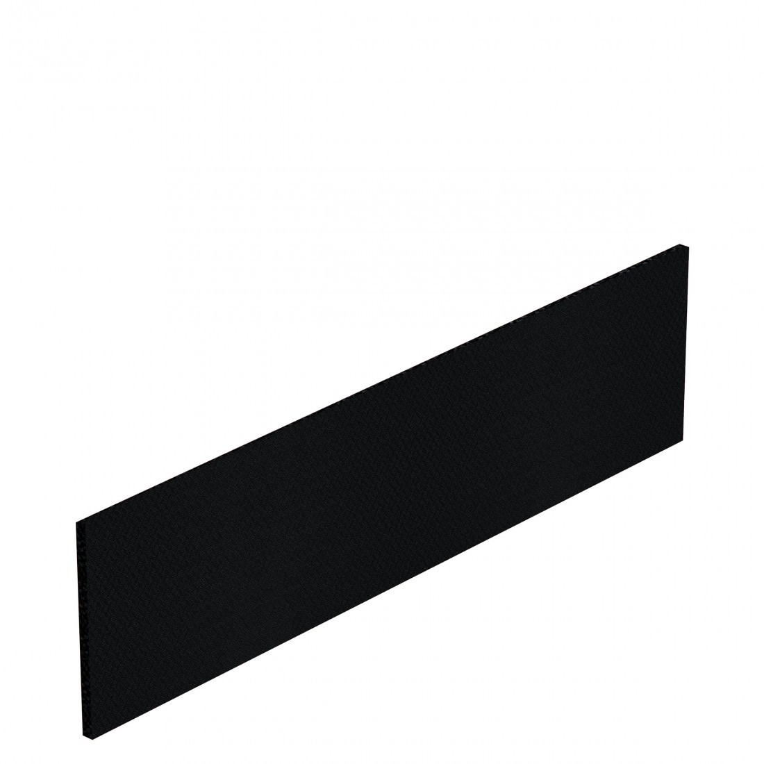 Offices To Go OTG Black Fabric Tackboard (For Use w Existing Hutch) 68"w x 17"h