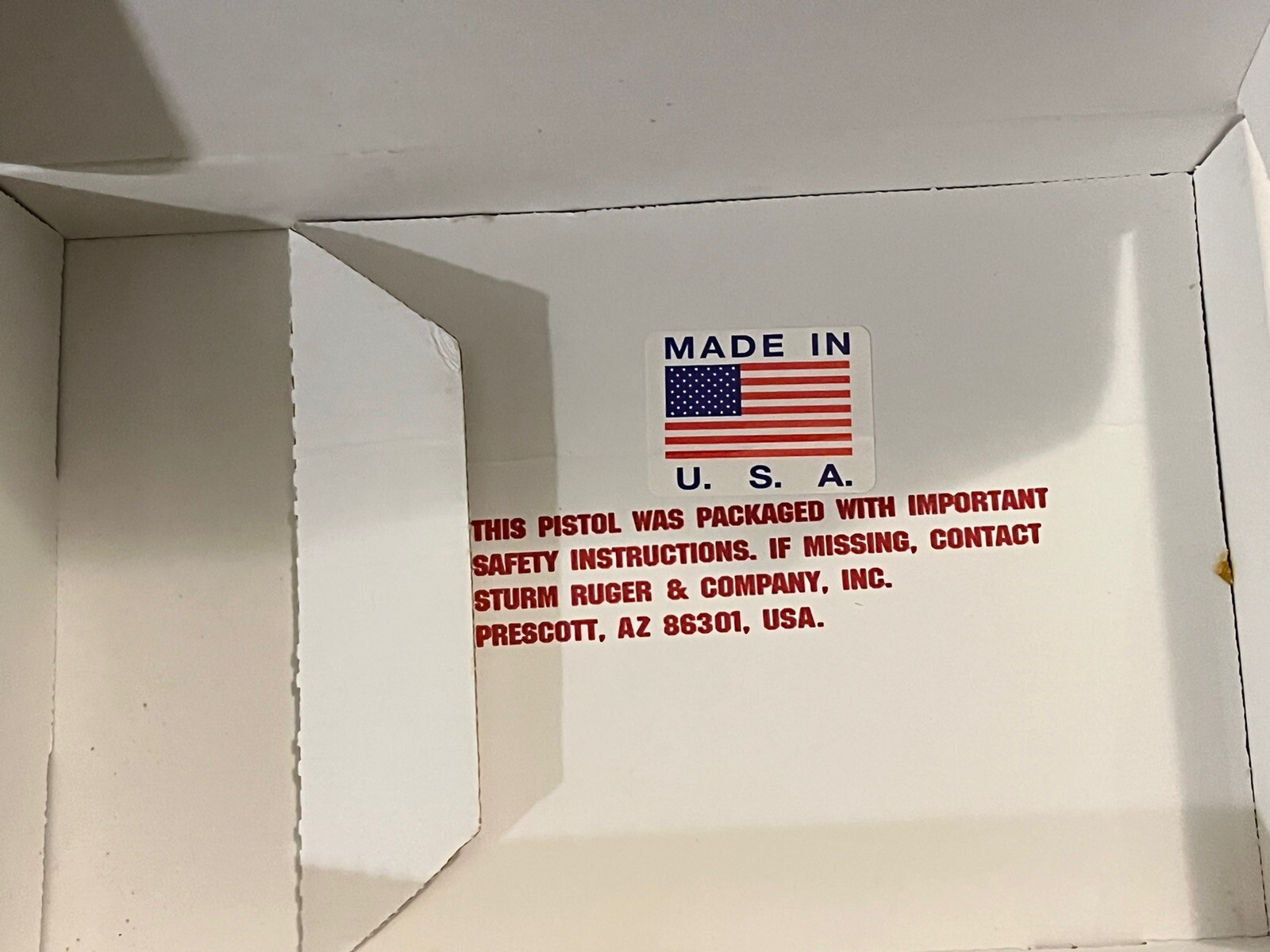 Ruger Gun Lock W/Box & LC9 Pistol Instructions Accessories