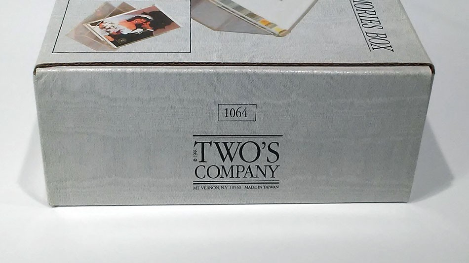Two's Company Memories Box