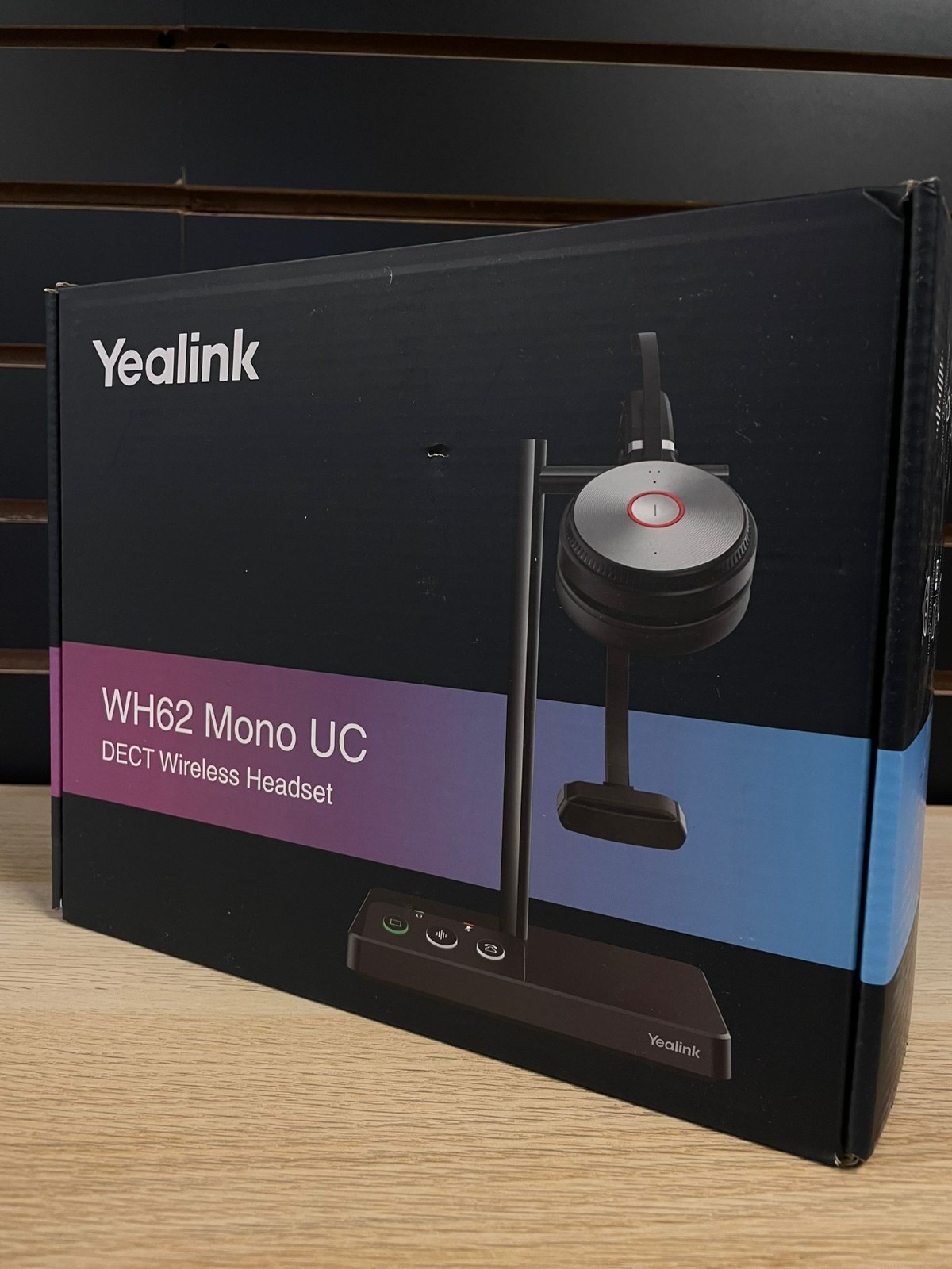 Yealink WH62 Duo UC Wireless Noise Canceling Headset USB Enabled Desk Phones