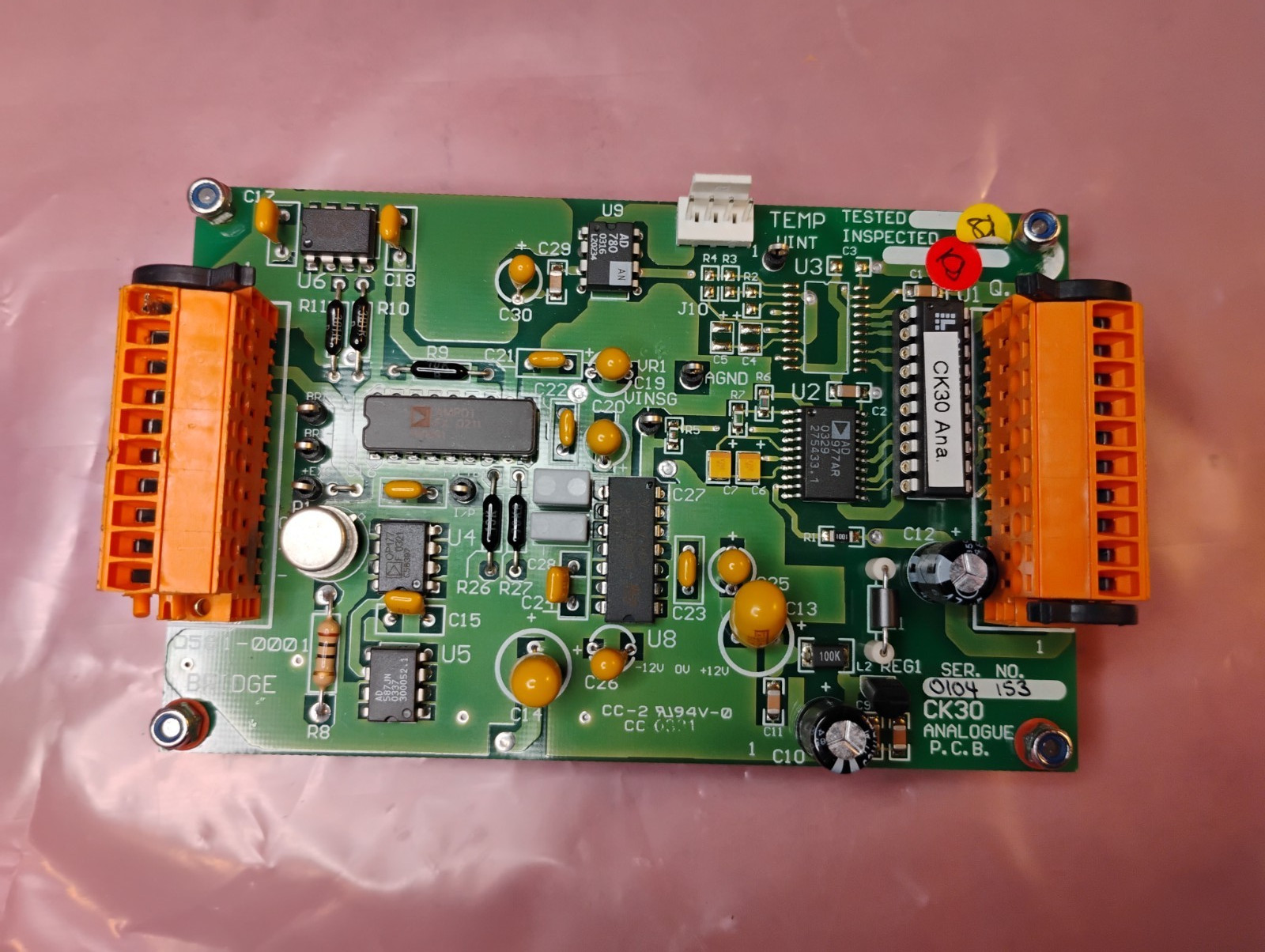 CK30 weighchek Analogue PCB Circuit Board 0581-0001 - Fast Ship