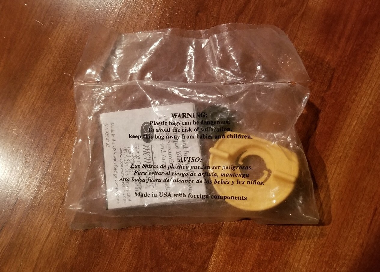 Creative Memories Blade Guard for Arabesque and Antique Blades New Sealed