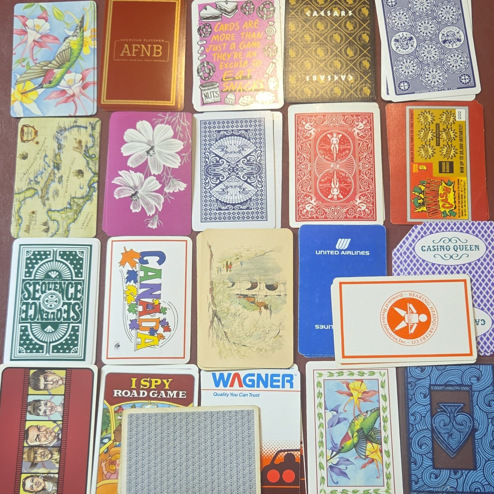 50pcs random playing cards lot for junk journal, scrapbooking and more