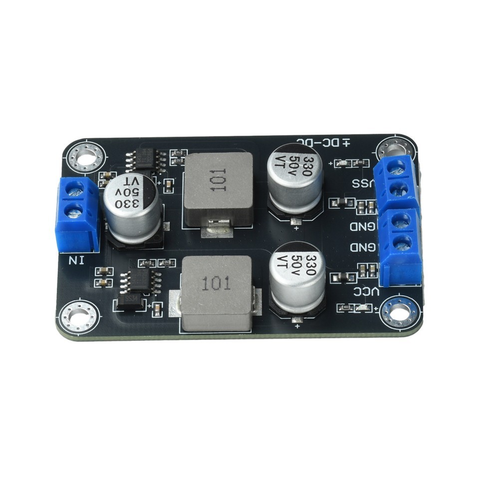TPS5430 DC-DC Step Down Power Module 6-30V Input to ±5V Dual Output Low Ripple