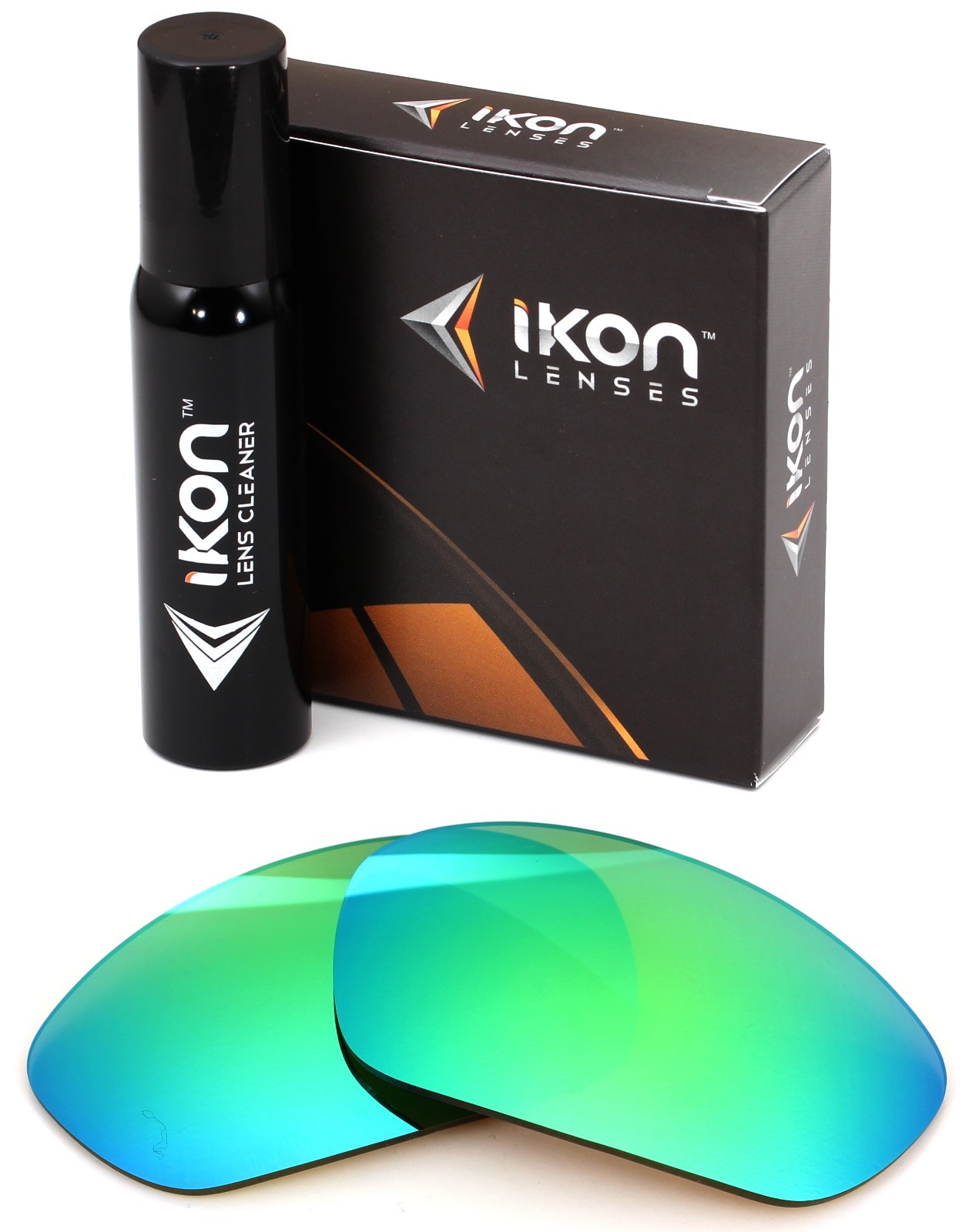 Polarized IKON Replacement Lenses For Costa Del Mar Fisch - Emerald Green