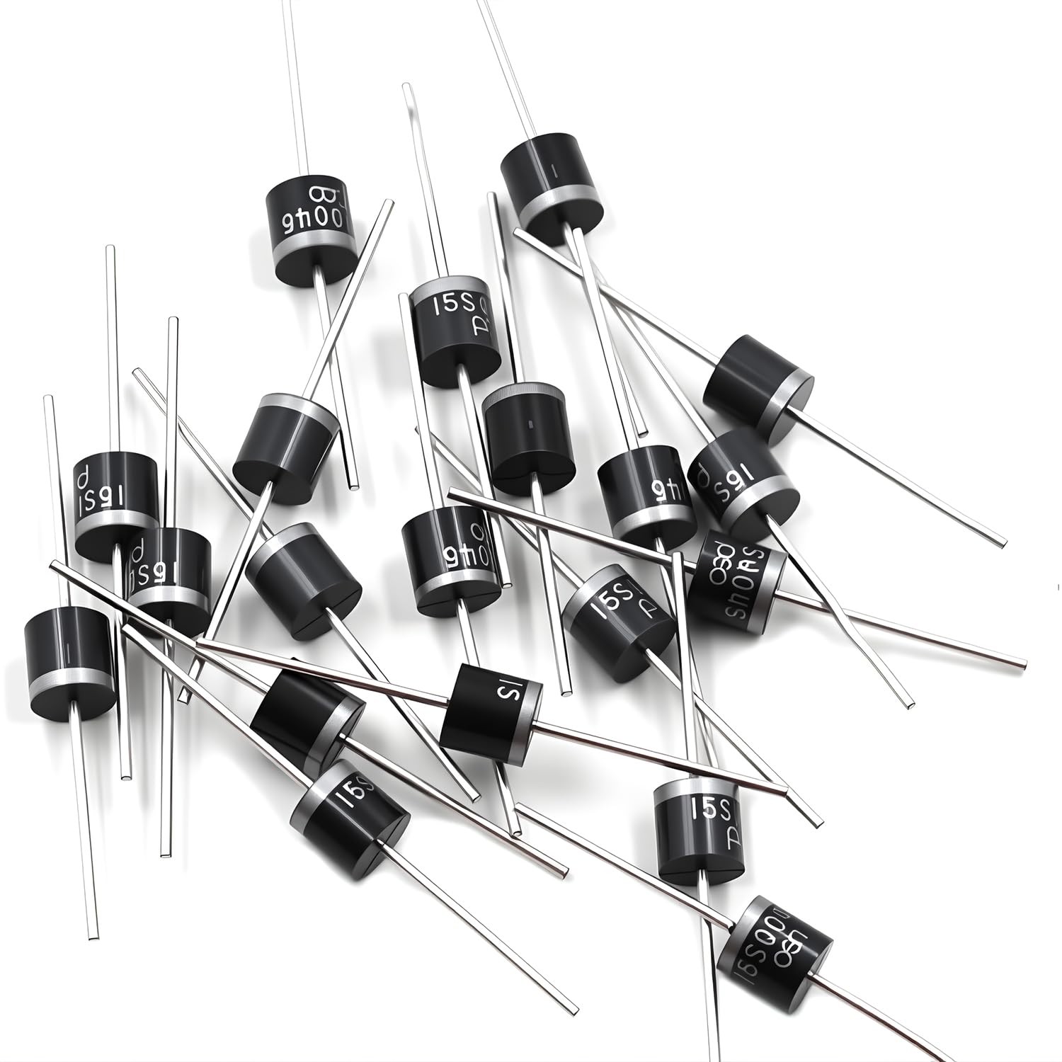 20pcs 10amp 15SQ045 Axial Schottky Blocking Diodes for Solar Cells Panel