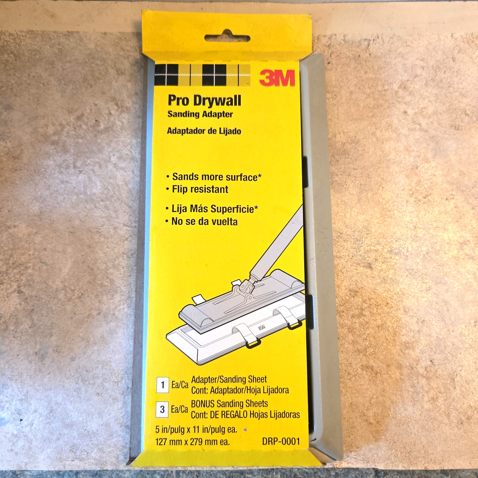 3M Pro Drywall Sanding Adapter 5" x 11" NEW in Package