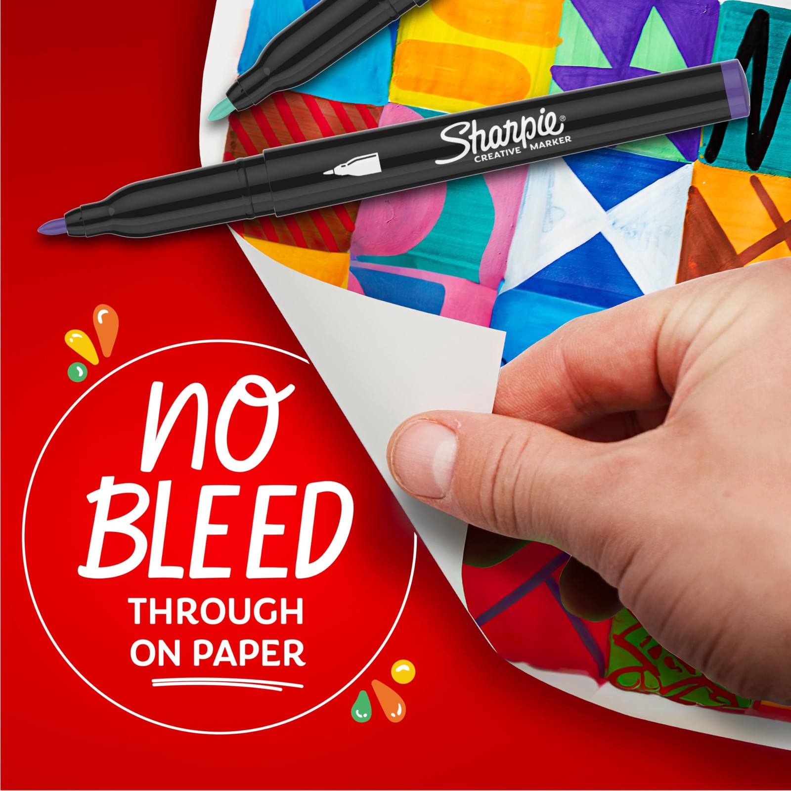 Sharpie Creative Markers Variety Pack, Water-Based Acrylic Paint Markers, Fine