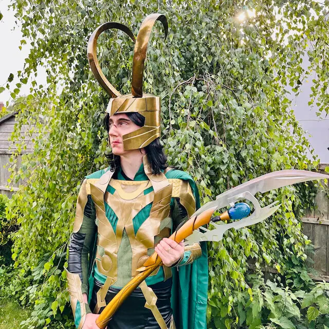 Loki Helmet-Marvel's Movie Character-Medieval Helmet Replica For Cosplay