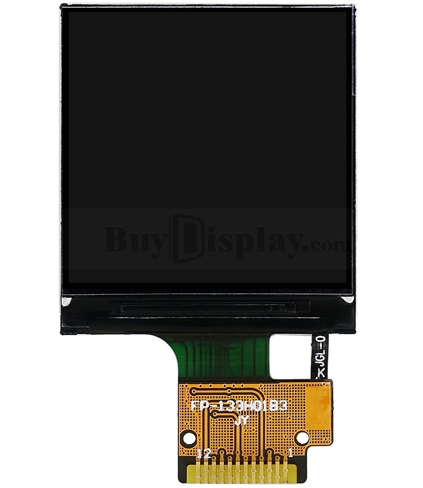 Wide Angle 1.3 inch 240x240 IPS TFT Capacitive Touch Screen ST7789 Controller