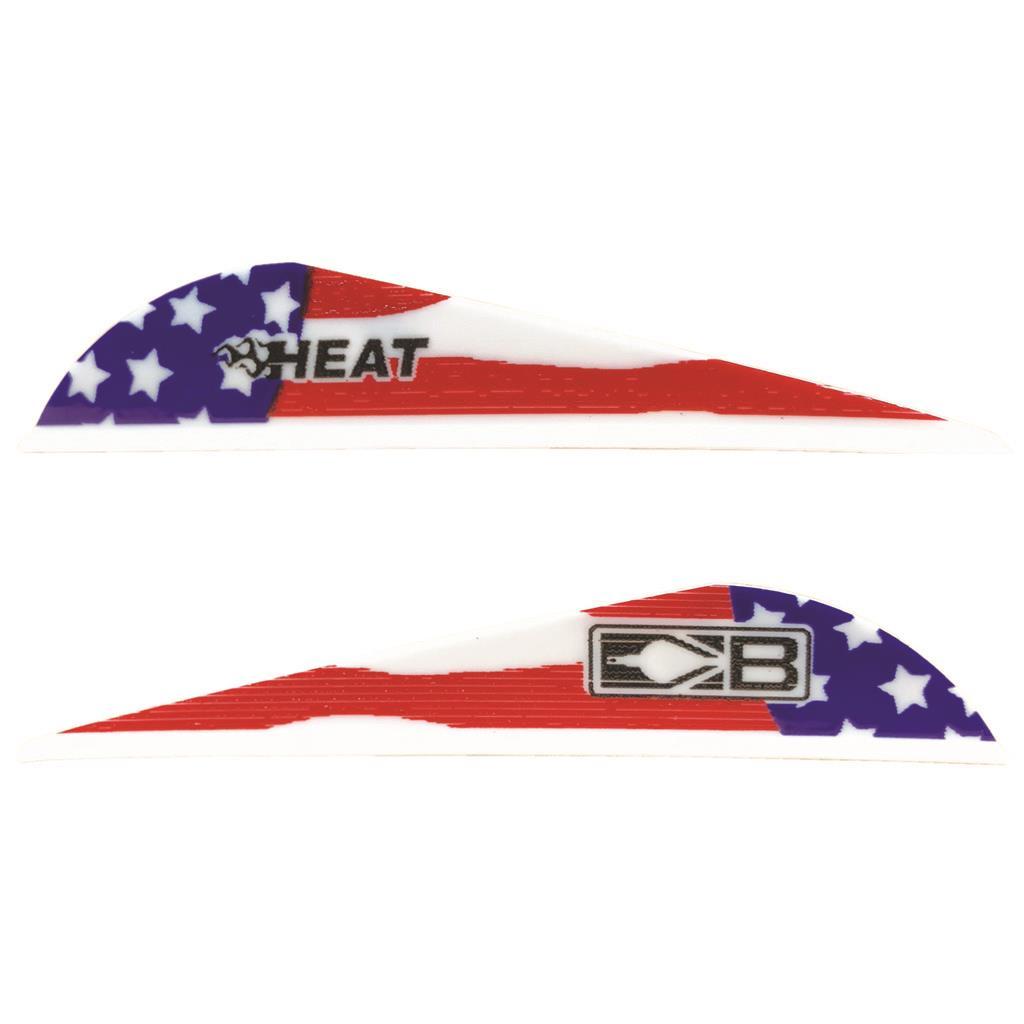 Bohning Heat Vanes American Flag 36 Pack