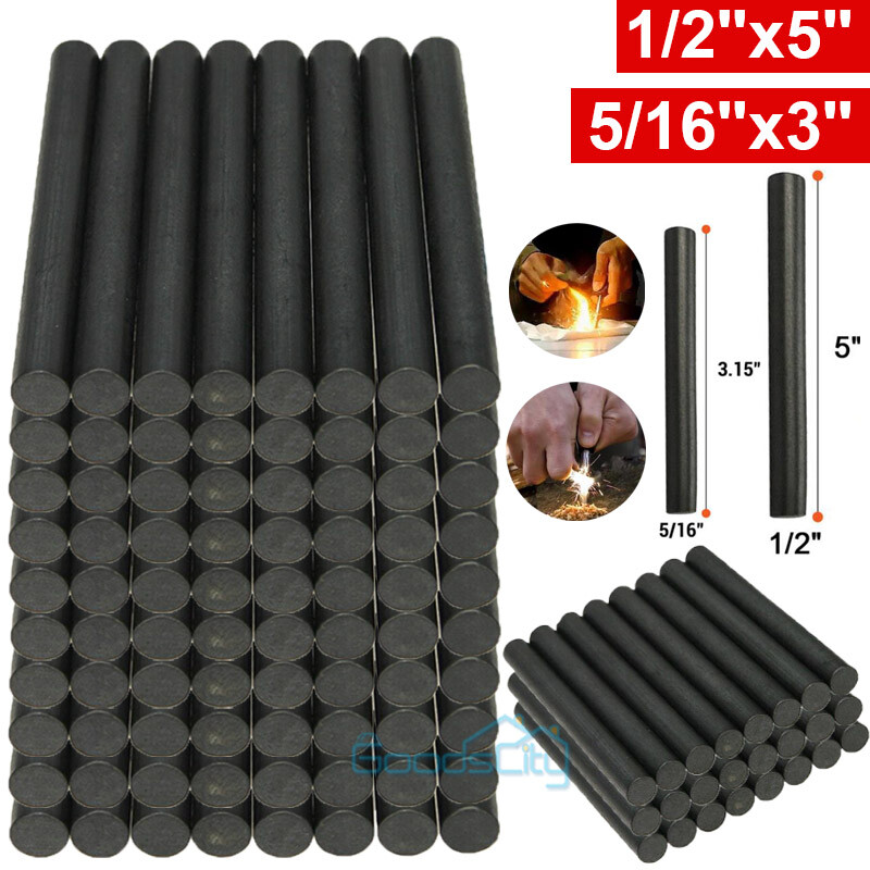 LOT Huge Magnesium Ferro Rod Fire Starter Emergency Ferrocerium Survival Flint