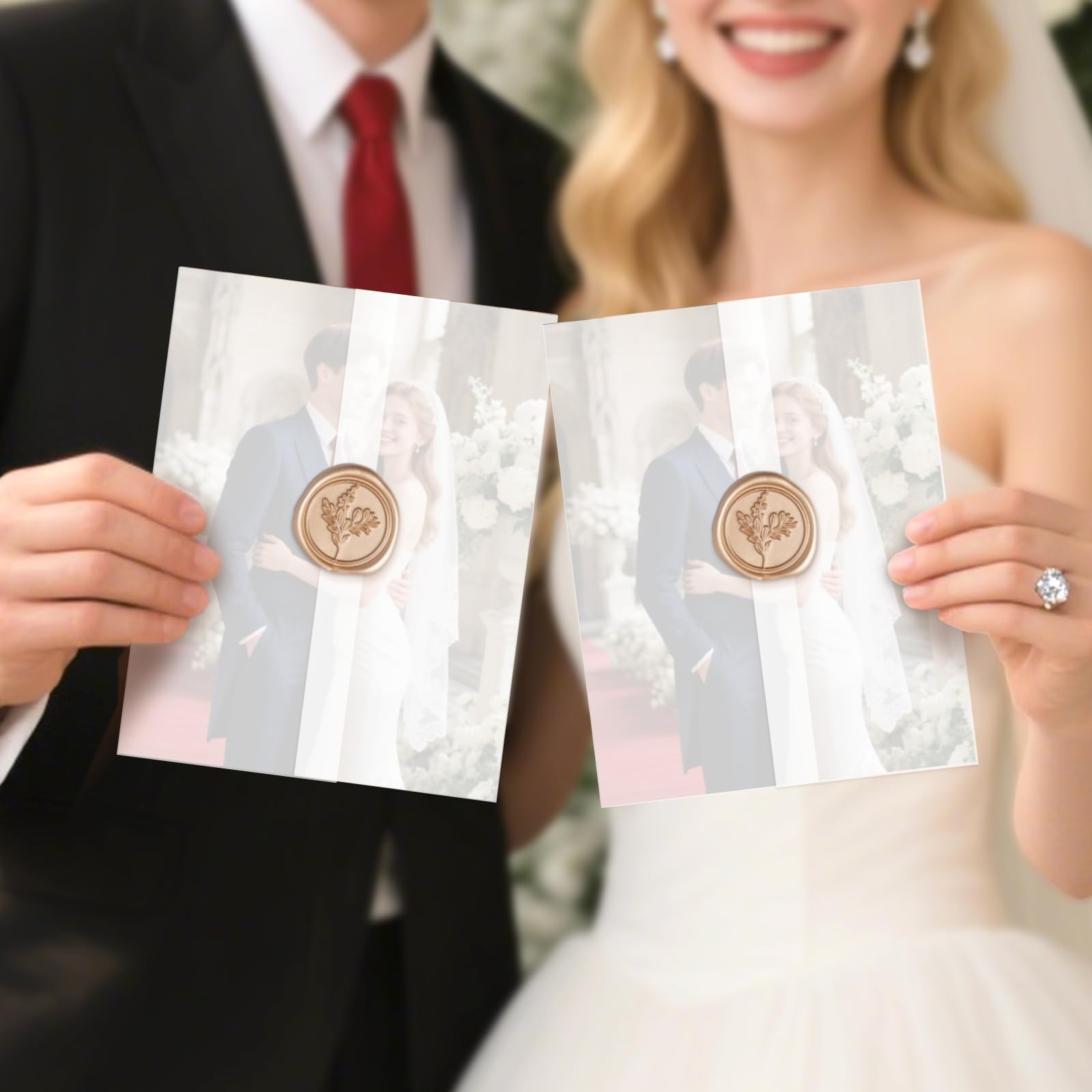 30 PCS PreFolded Vellum Jackets For 4.25x5.5 Invitations 100GSM Translucent