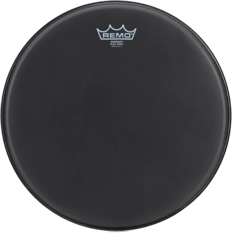 Remo Emperor Black Suede Drumhead - 14"