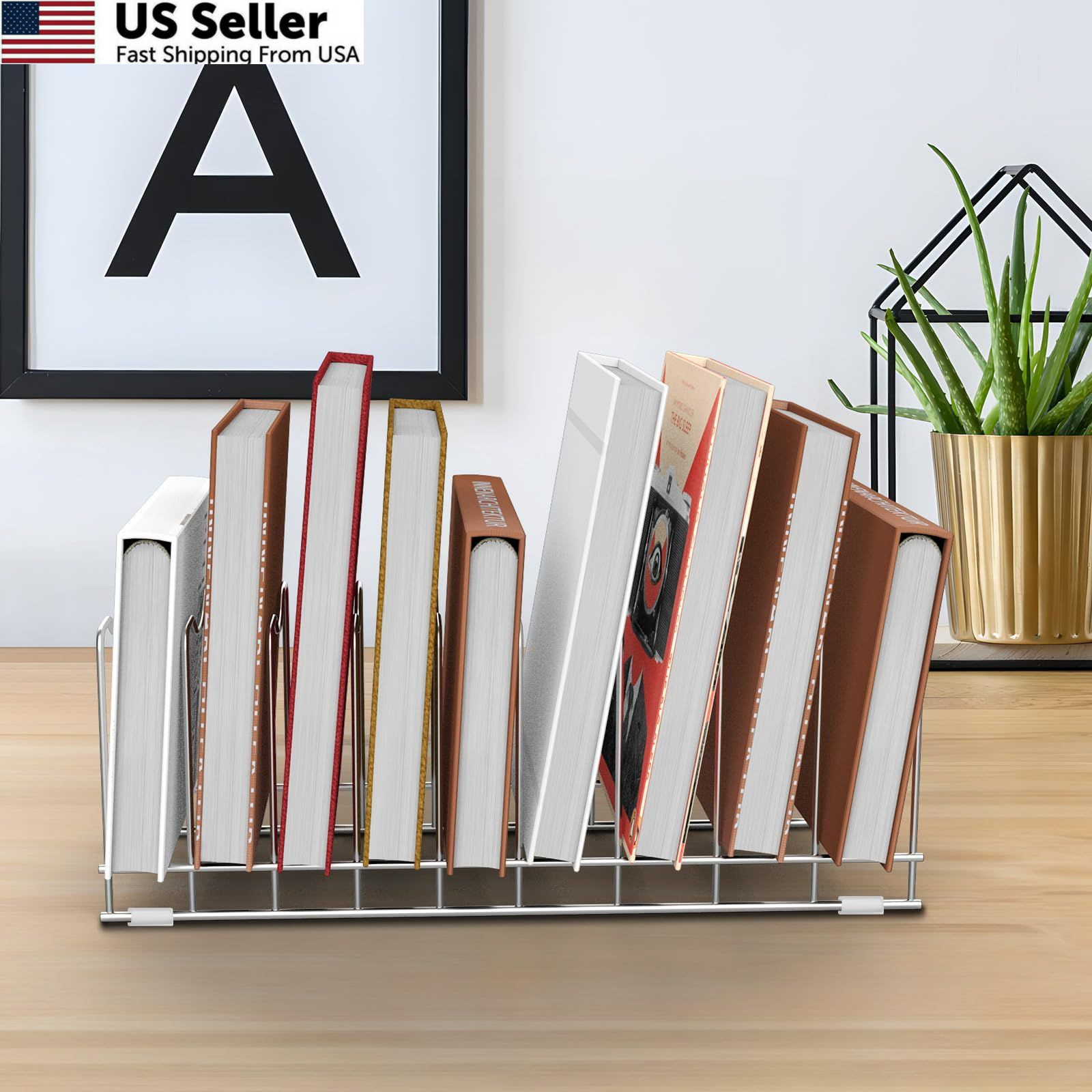 FLSEPAMB Lid Organizer Pot 10-Tier Rack 1 Pack, Fixed